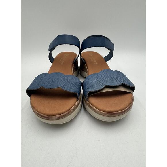 NEW Eric Michael HONEY Women's Dress Sandal Blue EU Size 40 Medium NIB - Picture 5 of 11